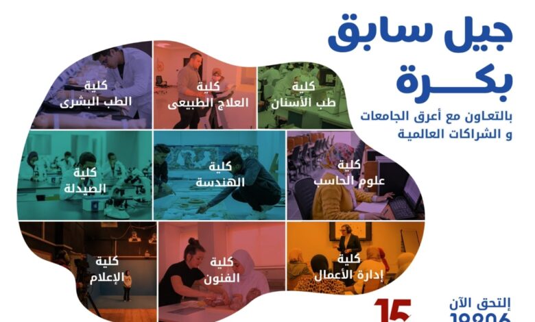 مصروفات جامعه النهضة الخاصة ببنى سويف