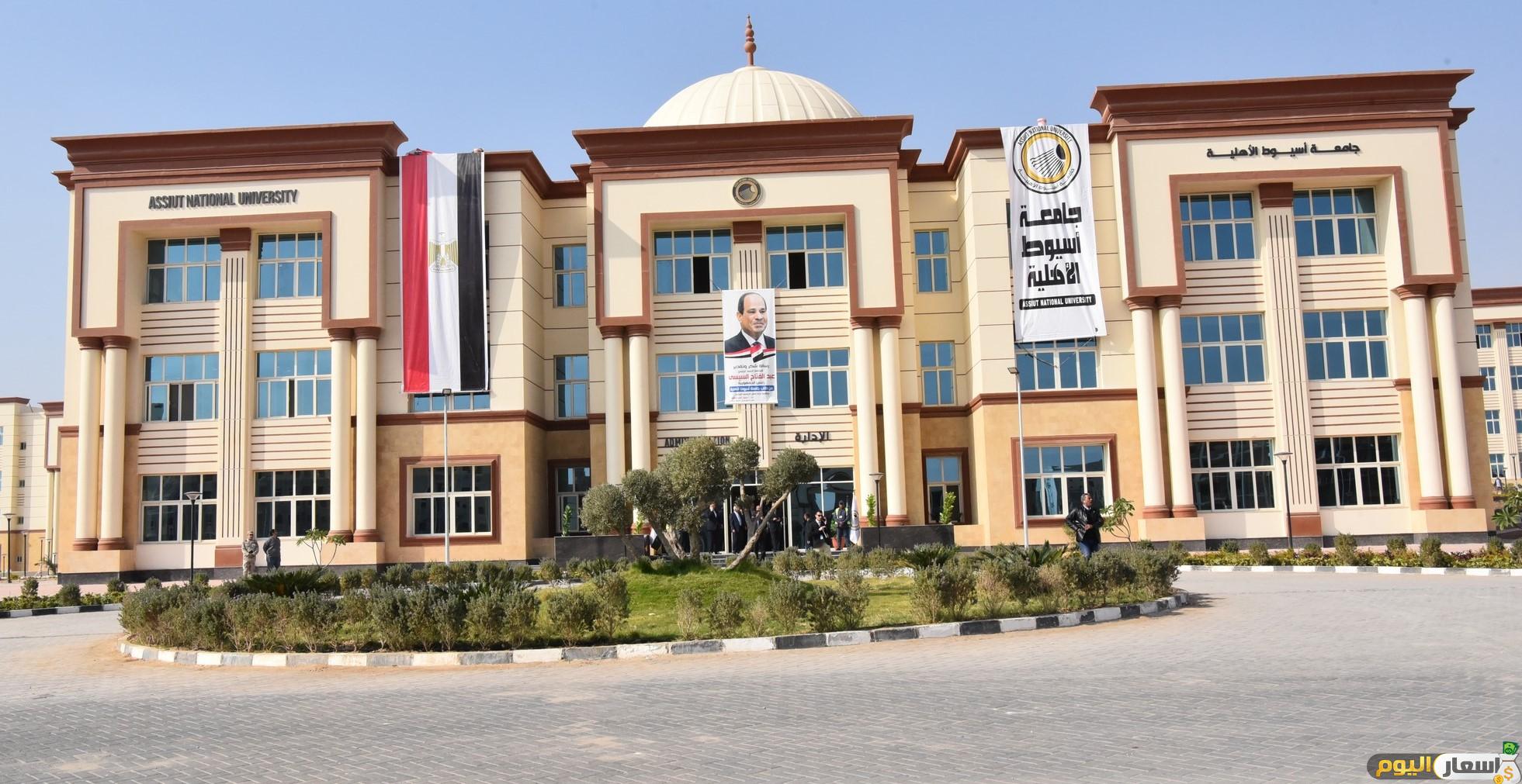تنسيق ومصاريف جامعة أسيوط الأهلية وشروط القبول