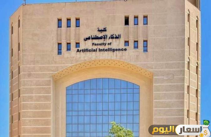 مصاريف وتنسيق كلية الذكاء الاصطناعي