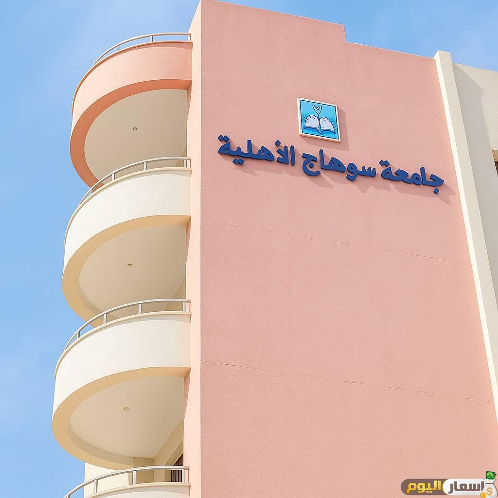 تنسيق ومصاريف جامعة سوهاج الأهلية 